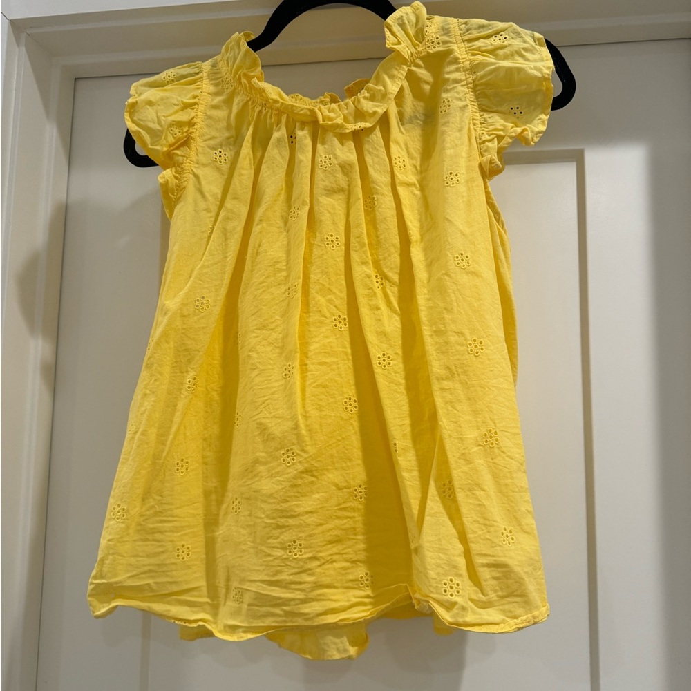 Yellow blouse